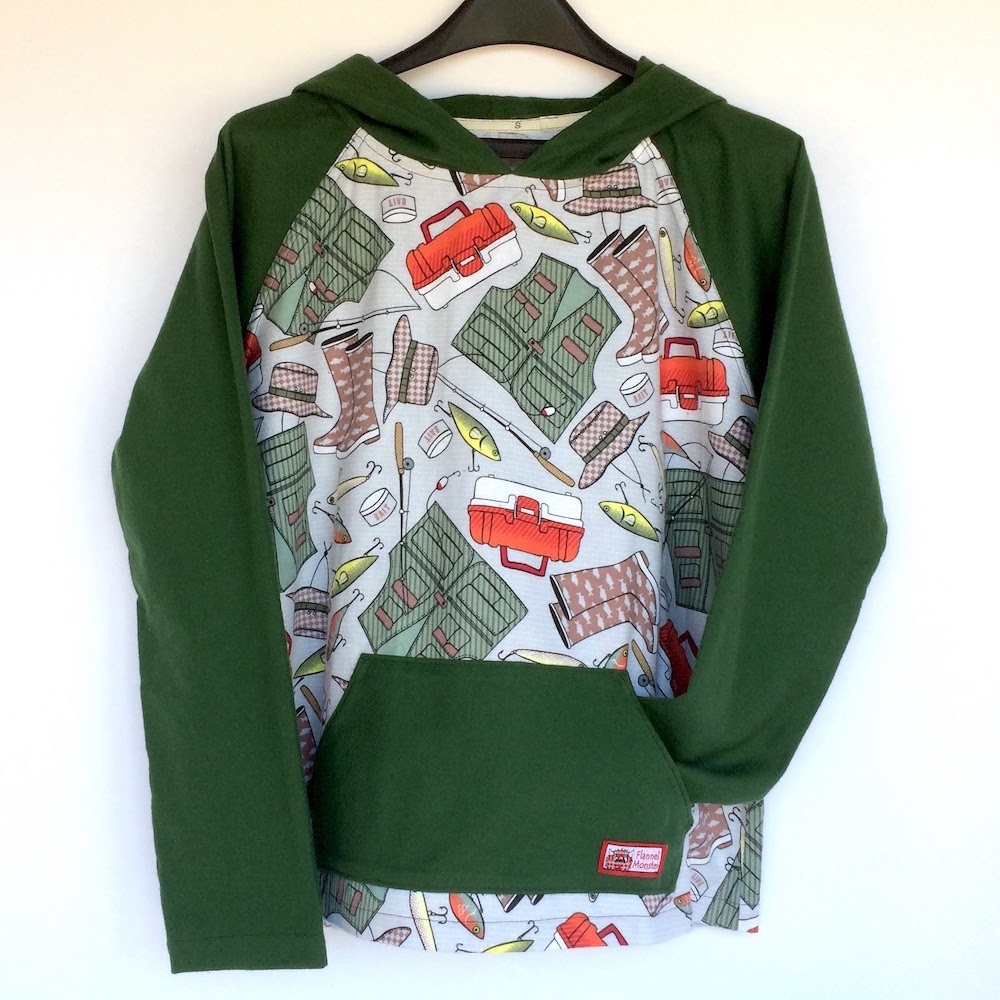Fishing Flüdie (Flannel Hoodie)